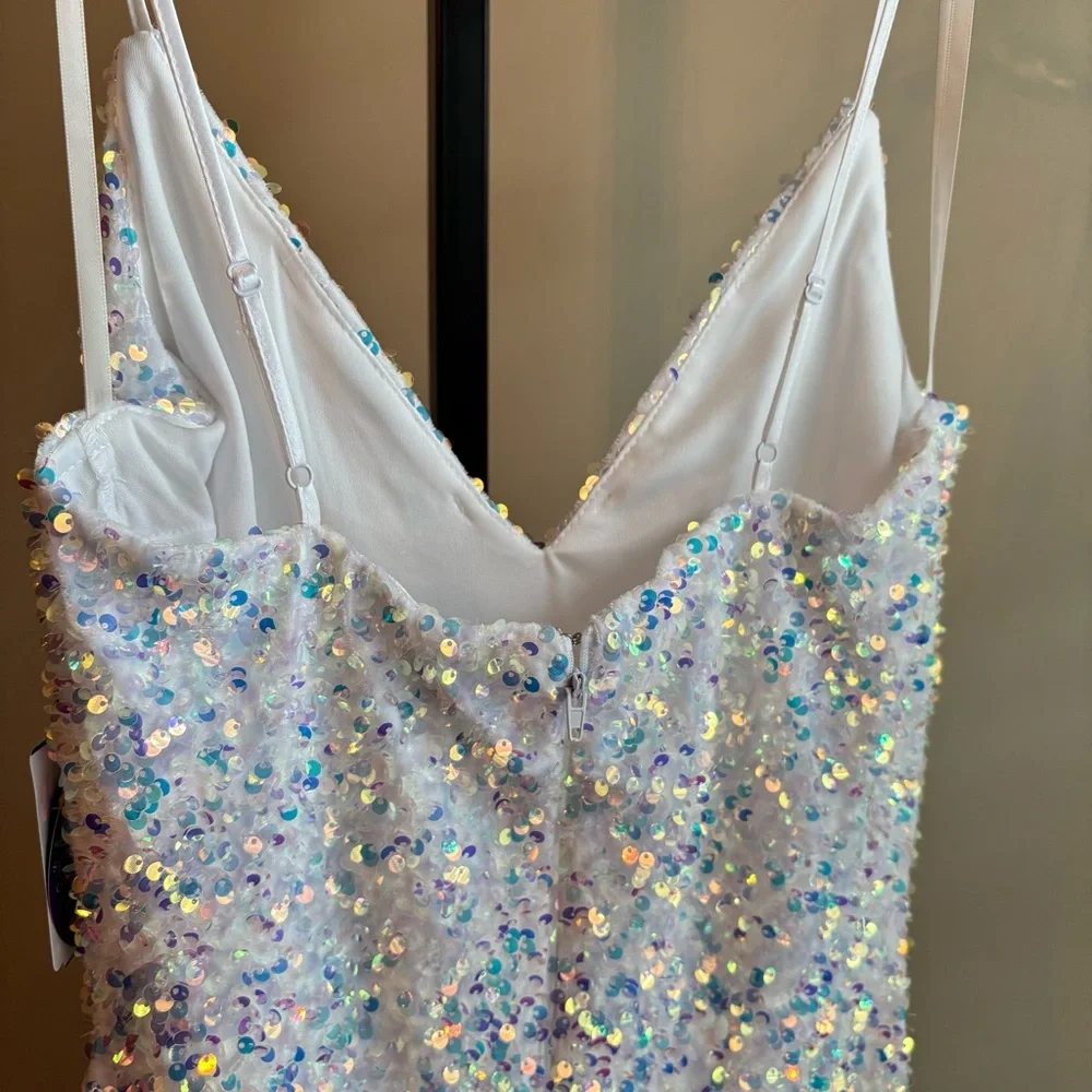 Hoco Kathy Iridescent Sequin Mini
Dress Size S‎ - Picture 8 of 10